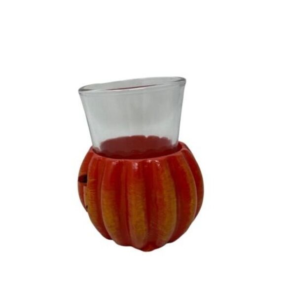 Halloween Pumpkin Jack‎ O’Lantern Shooter Shot Glass Fall 2oz Horror Bar Party - Picture 5 of 7